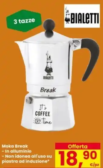 Eurospar Moka Break BIALETTI offerta