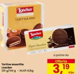 Eurospar Tortine assortite Loacker offerta