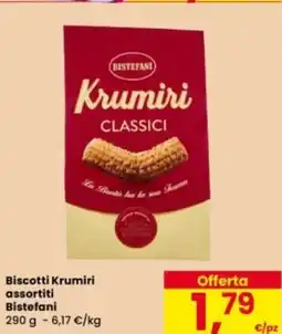 Eurospar Biscotti Krumiri Bistefani offerta