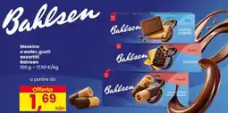 Eurospar Messino o wafer, Bahlsen offerta