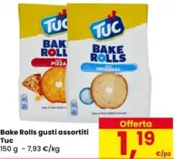 Eurospar Bake Rolls Tuc offerta