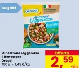 Eurospar Minestrone Leggerezza Il Benessere Orogel offerta