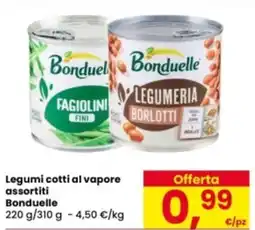 Eurospar Legumi cotti al vapore Bonduelle offerta