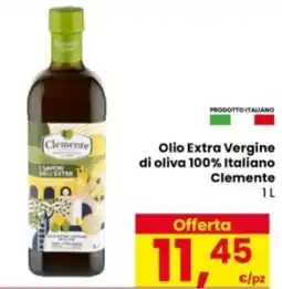 Eurospar Olio Extra Vergine di oliva 100% Italiano Clemente offerta