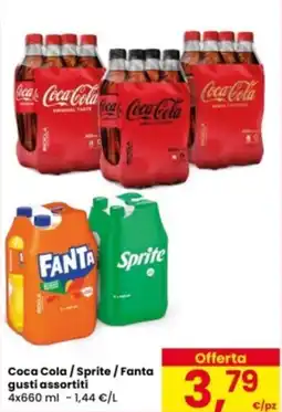 Eurospar Coca Cola / Sprite / Fanta offerta