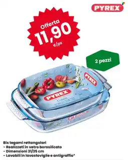 Eurospar PYREX Bis tegami rettangolari offerta