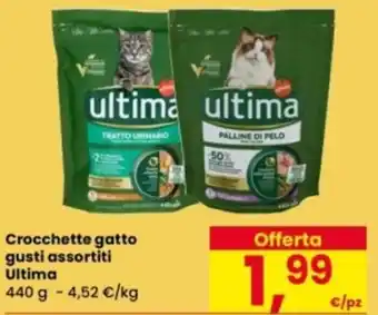 Eurospar Crocchette gatto gusti assortiti Ultima offerta