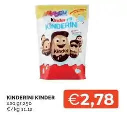 Mercatò Kinderini KINDER x20 offerta