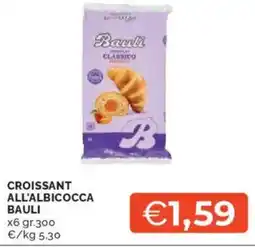 Mercatò Croissant all'albicocca BAULI offerta