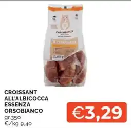 Mercatò Croissant all'albicocca essenza ORSOBIANCO offerta