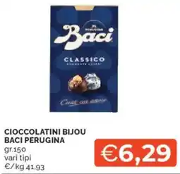 Mercatò Cioccolatini bijou baci PERUGINA offerta