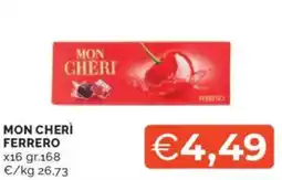 Mercatò Mon cherì FERRERO offerta