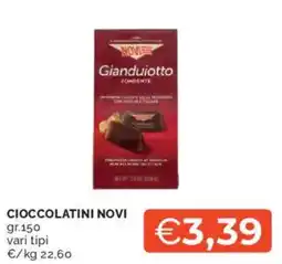 Mercatò Cioccolatini NOVI offerta