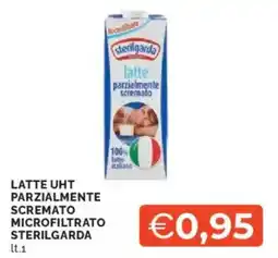 Mercatò Latte uht parzialmente scremato microfiltrato STERILGARDA offerta