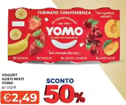 Mercatò Yogurt gusti misti YOMO offerta