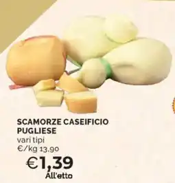 Mercatò Scamorze caseificio pugliese offerta