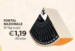 Mercatò Fontal nazionale offerta