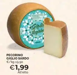 Mercatò Pecorino GIGLIO SARDO offerta