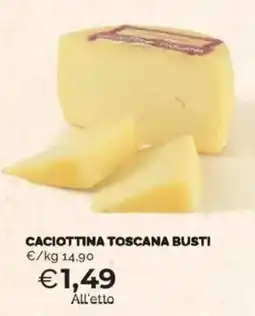 Mercatò Caciottina toscana busti offerta