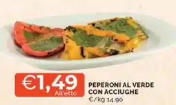 Mercatò Peperoni al verde con acciughe offerta