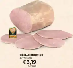 Mercatò Girello di bovino offerta