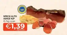 Mercatò Speck alto adige IGP offerta