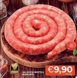 Mercatò Salsiccia rustica piemonte offerta