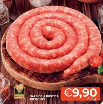 Mercatò Salsiccia rustica piemonte offerta