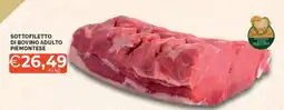 Mercatò Sottofiletto di bovino adulto piemontese offerta