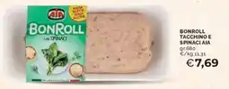 Mercatò Bonroll tacchino e spinaci AIA offerta