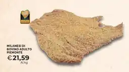 Mercatò Milanesi di bovino adulto piemonte offerta