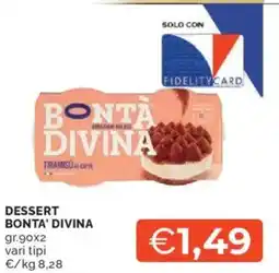 Mercatò Dessert BONTA' DIVINA offerta