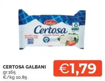 Mercatò Certosa GALBANI offerta