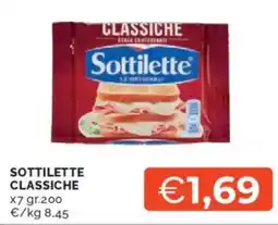 Mercatò Sottilette classiche offerta