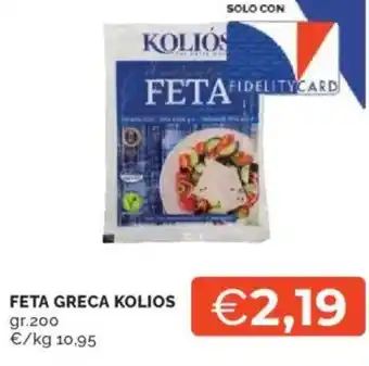 Mercatò Feta greca KOLIOS offerta