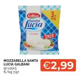 Mercatò Mozzarella santa lucia GALBANI offerta