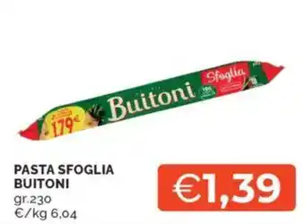 Mercatò Pasta sfoglia BUITONI offerta