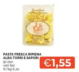 Mercatò Pasta fresca ripiena alba torri e sapori offerta