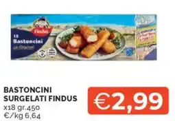 Mercatò Bastoncini surgelati FINDUS offerta