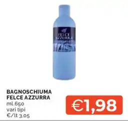 Mercatò Bagnoschiuma FELCE AZZURRA offerta