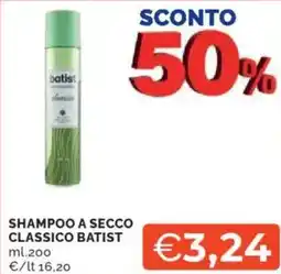 Mercatò Shampoo a secco classico BATIST offerta