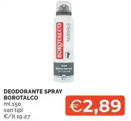 Mercatò Deodorante spray BOROTALCO offerta