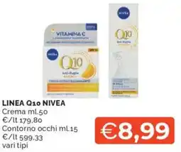 Mercatò Linea Q10 NIVEA Crema - Contorno occhi offerta