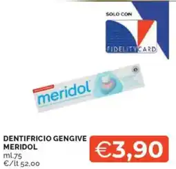 Mercatò Dentifricio gengive MERIDOL offerta