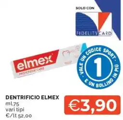 Mercatò Dentrificio ELMEX offerta