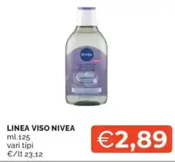 Mercatò Linea viso NIVEA offerta