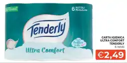 Mercatò Carta igienica ultra comfort TENDERLY offerta