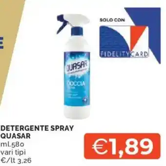 Mercatò Detergente spray QUASAR offerta