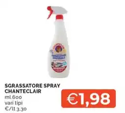 Mercatò Sgrassatore spray CHANTECLAIR offerta