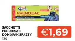 Mercatò Sacchetti prendisac domopak SPAZZY x15 offerta